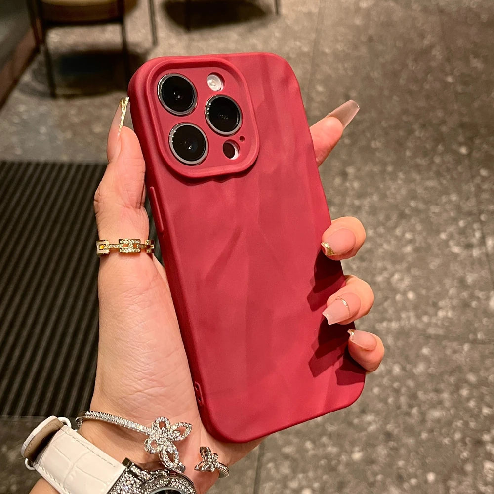 Silicone Wrinkle Phone Case