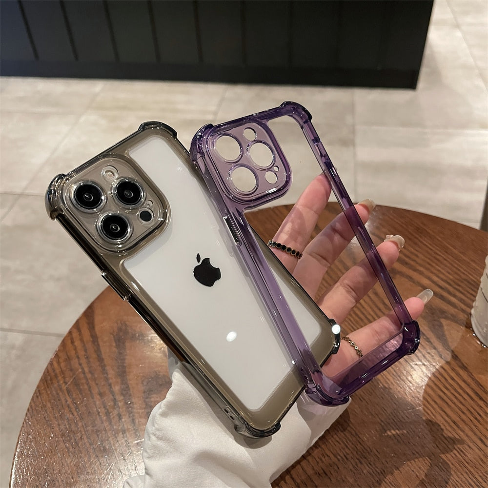 iPhone 15 14 13 12 Transparent Acrylic Case