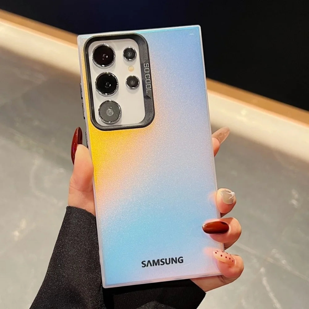 Luxury Matte Laser Phone Case