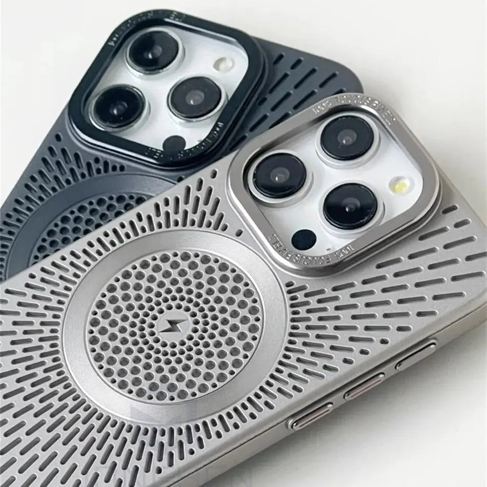 Luxury Heat Dissipation Magsafe Case