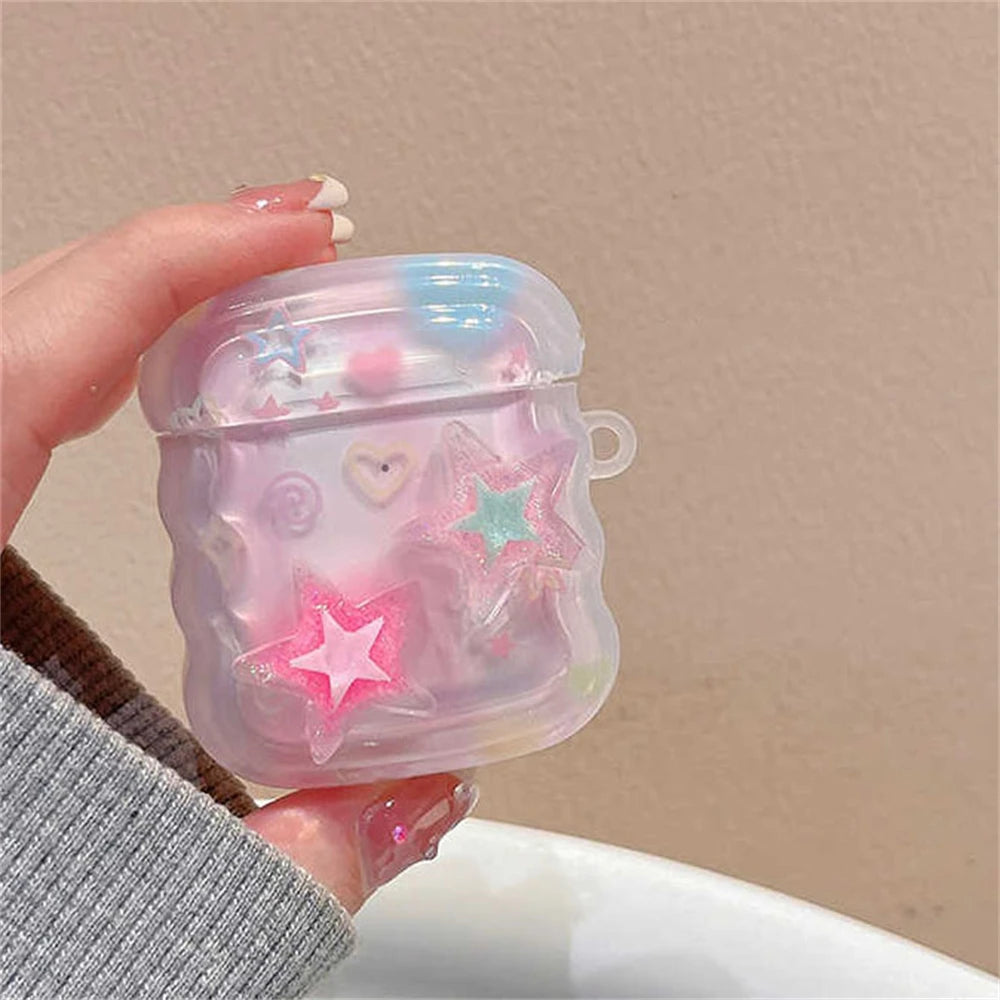 Cute Headphones Case For AirPods 1 2 3 Pro 2
