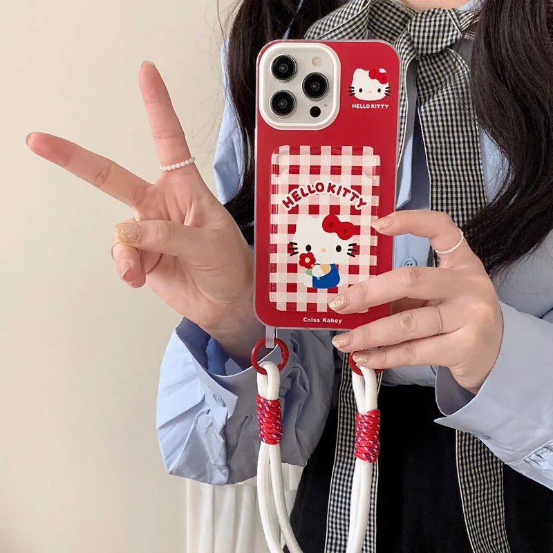 CUte Card Holder Cartoon Phone Case