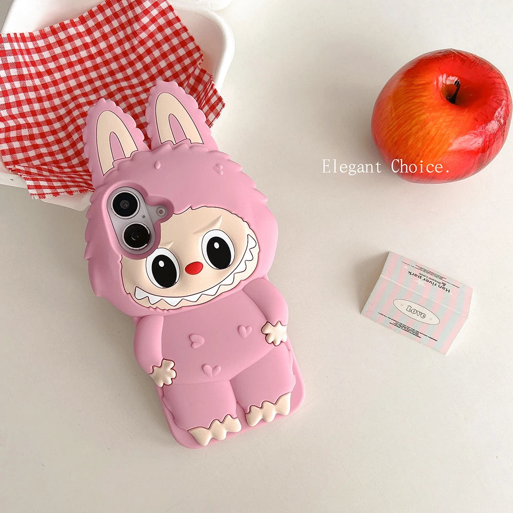 Monster Case Soft Silicone Cover For iPhone