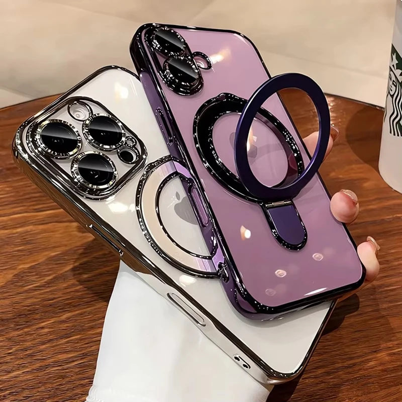 Magsafe Magnetic Ring Stand Phone Cover