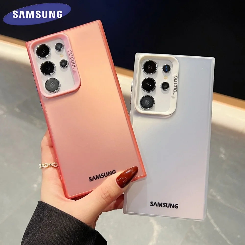 Luxury Matte Laser Phone Case
