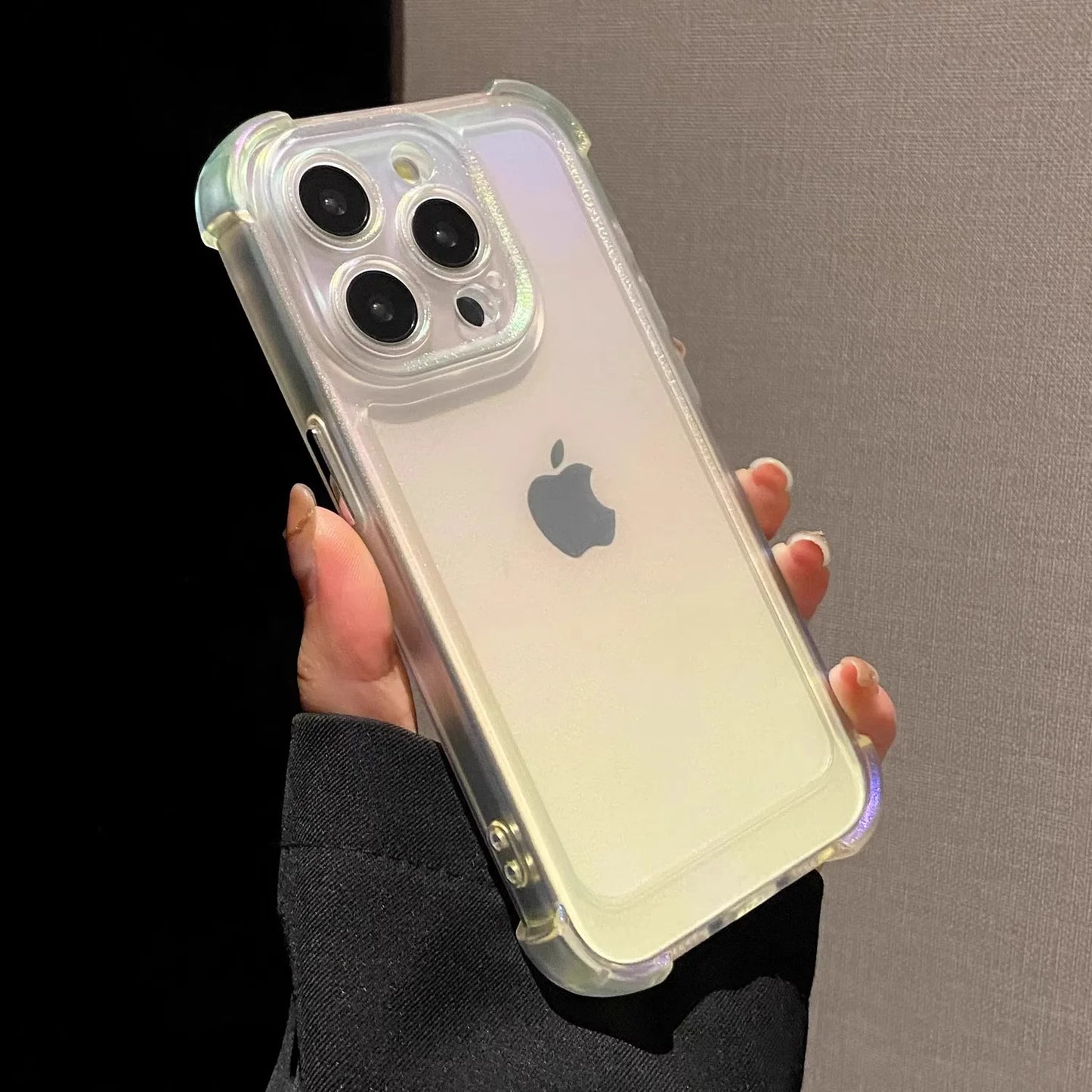 Rainbow Matte Phone Case For iPhone