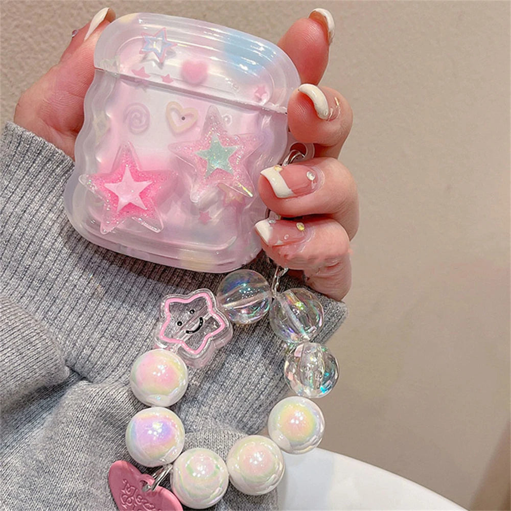 Cute Headphones Case For AirPods 1 2 3 Pro 2