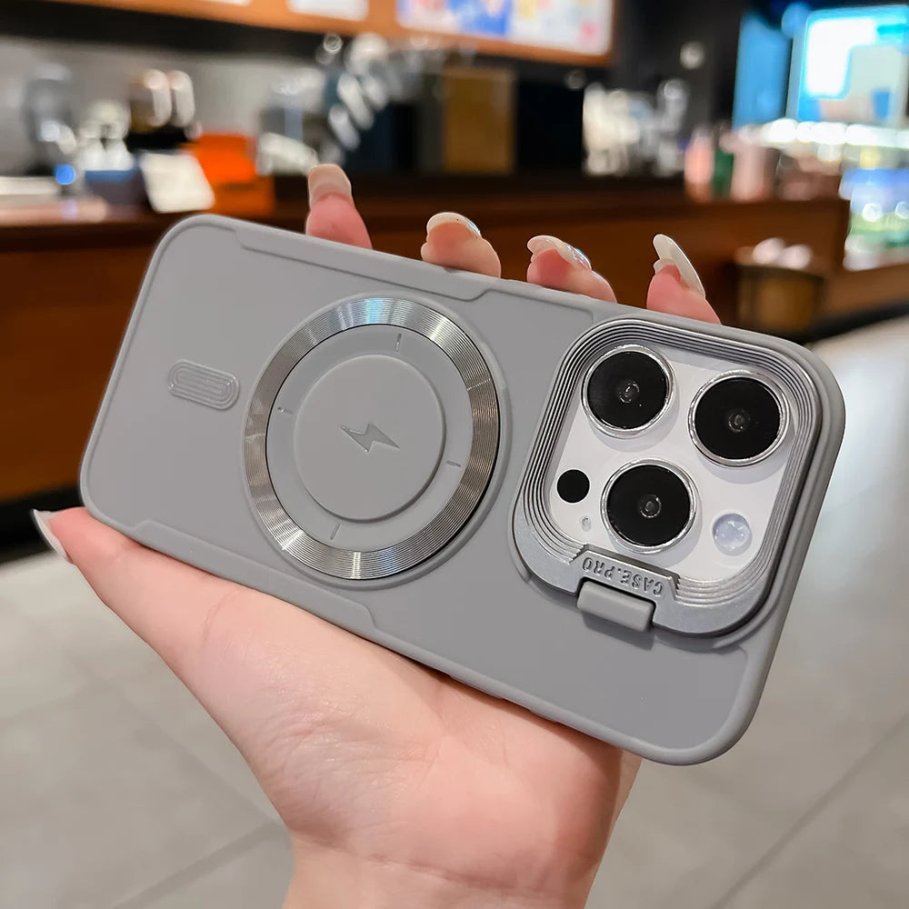 Flip Up Lens Holder Magnetic Case
