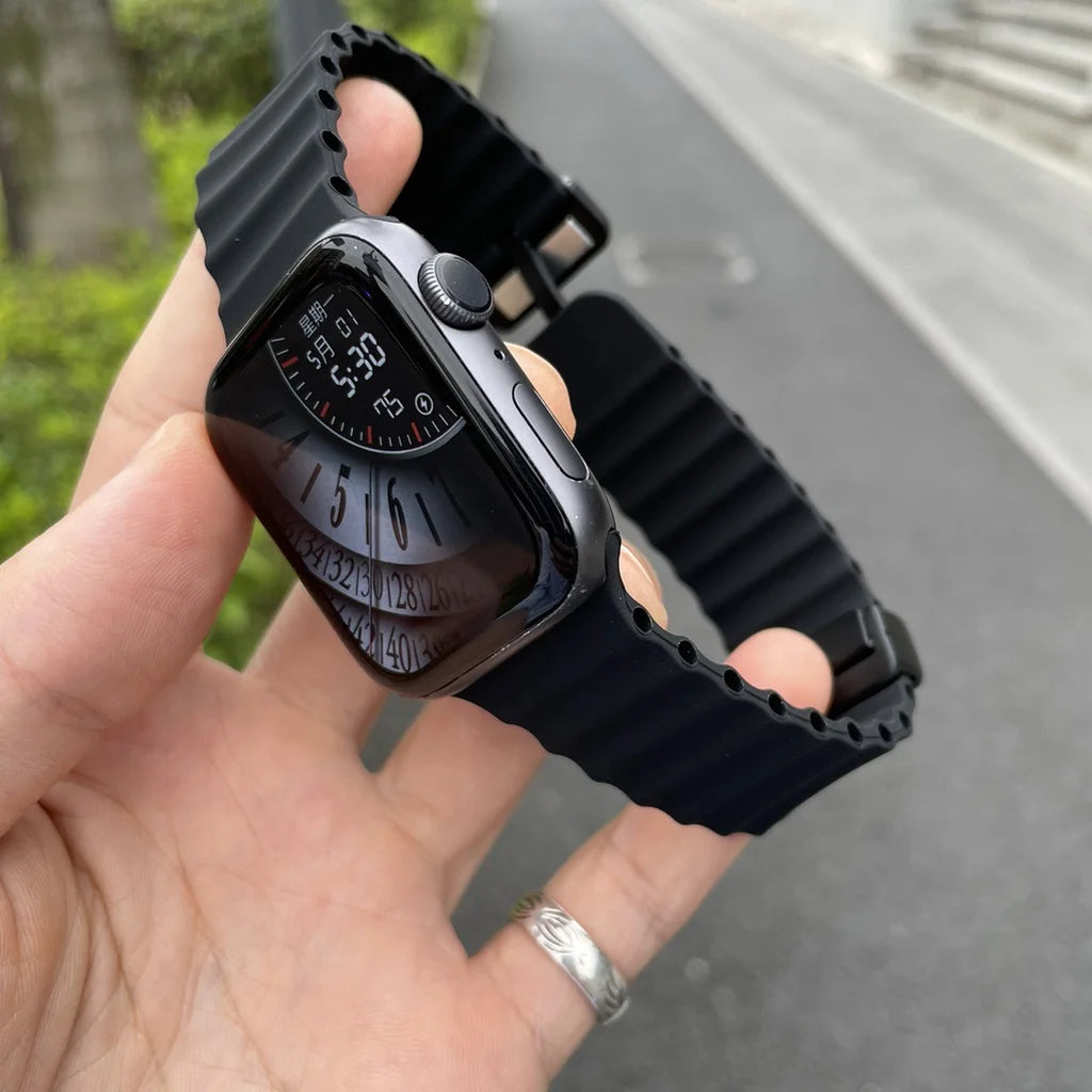 Magnetic Buckle Strap For Apple Watch Band