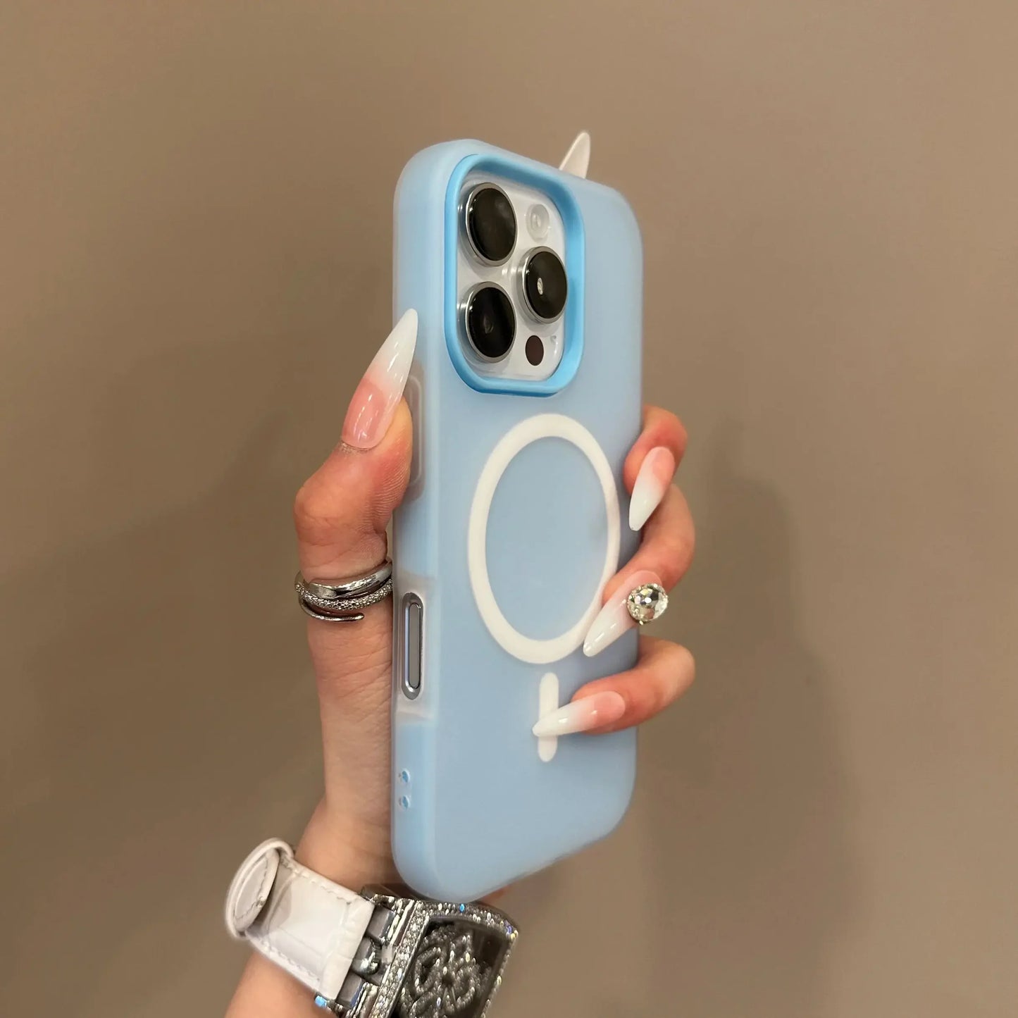 Candy Color 2 IN 1 Magsafe Case