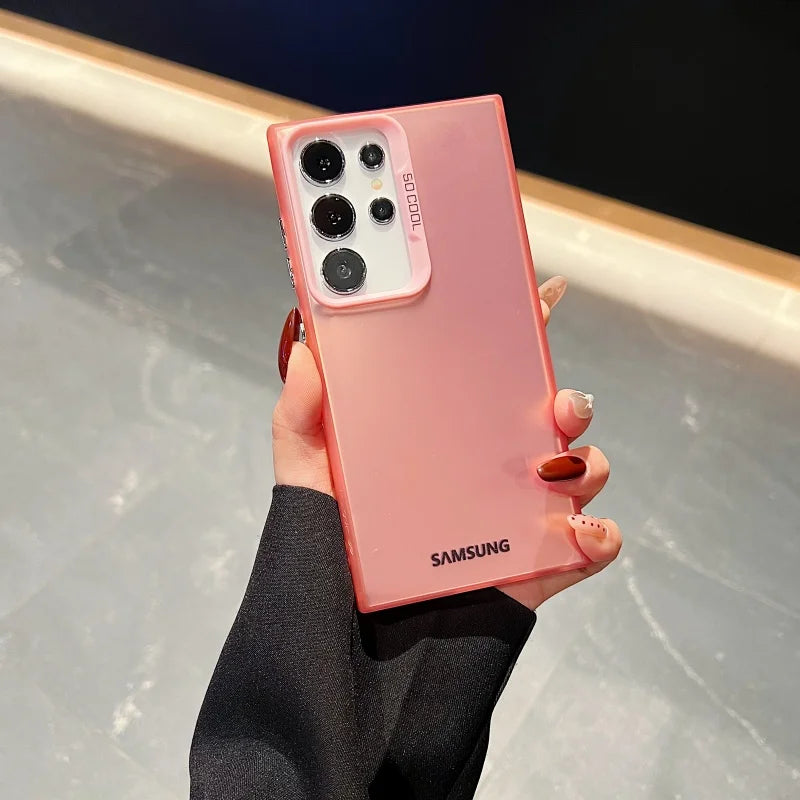 Luxury Matte Laser Phone Case