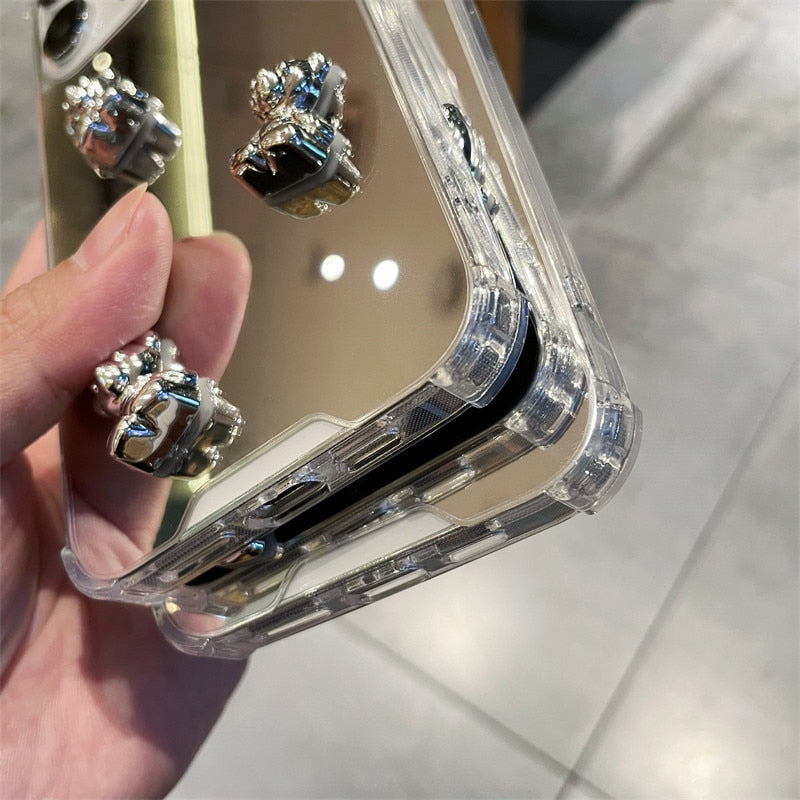 Soft Silicone Clear Phone Case For IPhone 13 Pro Max 14 12 Cover