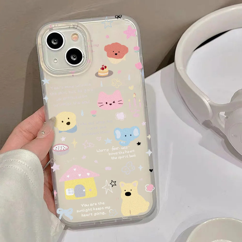 Cute Puppy Phone Case For iPhone Cover