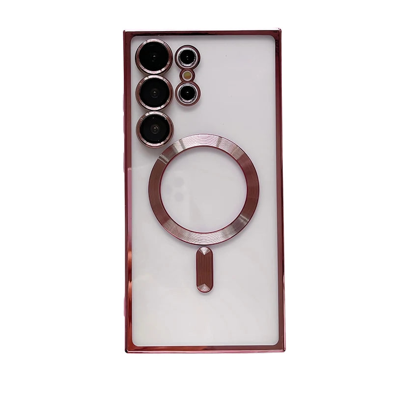 Magsafe Plating Soft Shockproof Phone Case