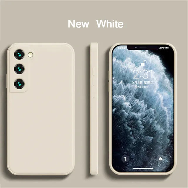 Silicone Case For Samsung Galaxy S20 FE S21 Ultra S10 Plus S23 S22 Soft Cover