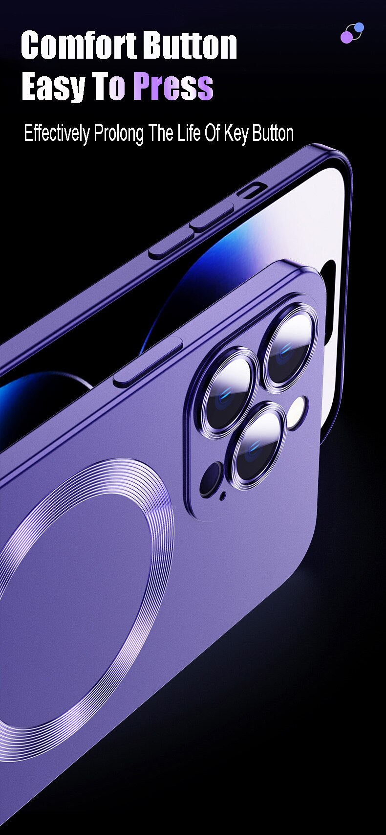 Magsafe Magnetic Case for iPhone 15 14 13 12 Pro Plus Soft Cover