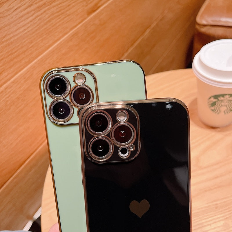 Case For iPhone 12 13 14 Pro Max Plus Shockproof Silicone Cover