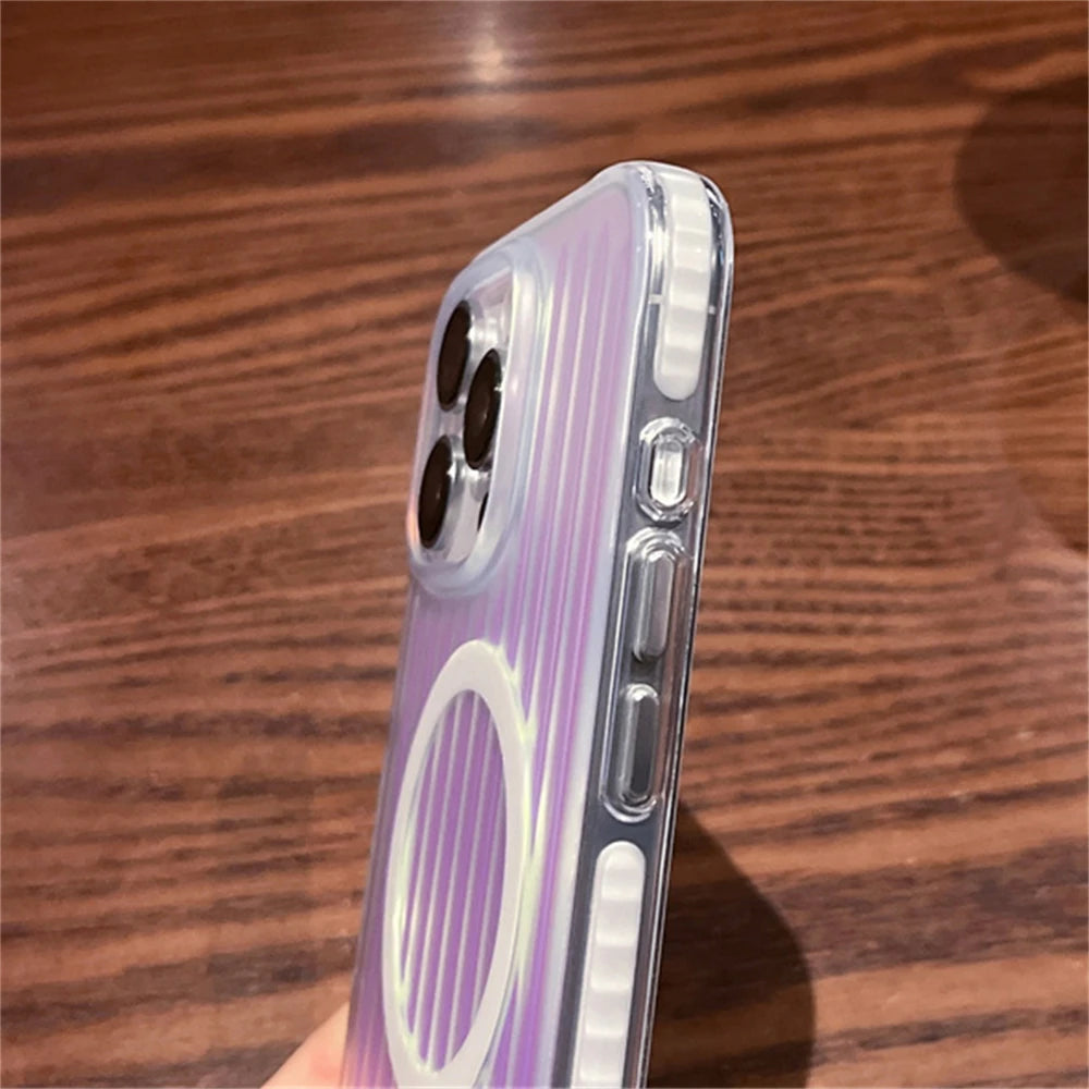 Stripes Magnetic For Magsafe Phone Case
