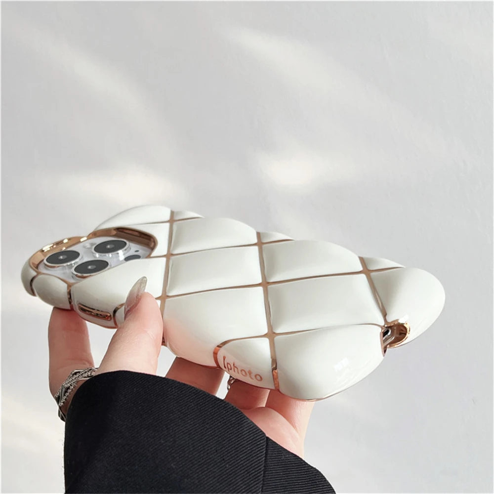 Diamond Phone Case For iPhone 14 12 13 15 Pro Max Cover