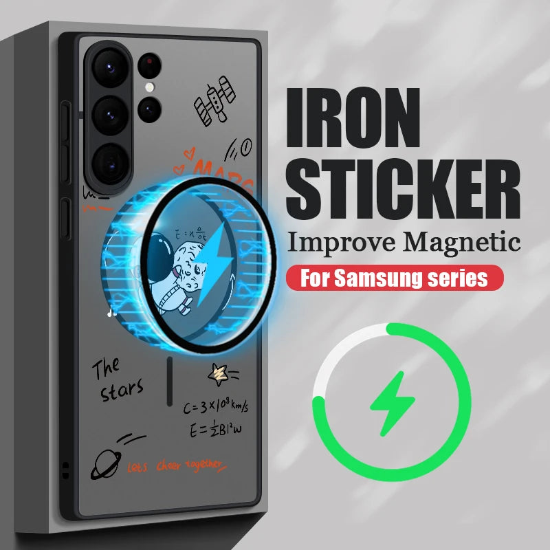 Magnetic Case For Magsafe For Samsung Galaxy Case