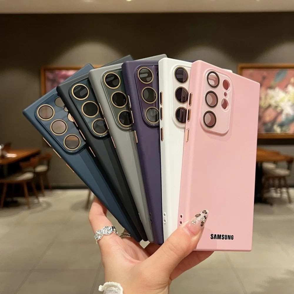 Original Liquid Silicone Case Samsung Cover