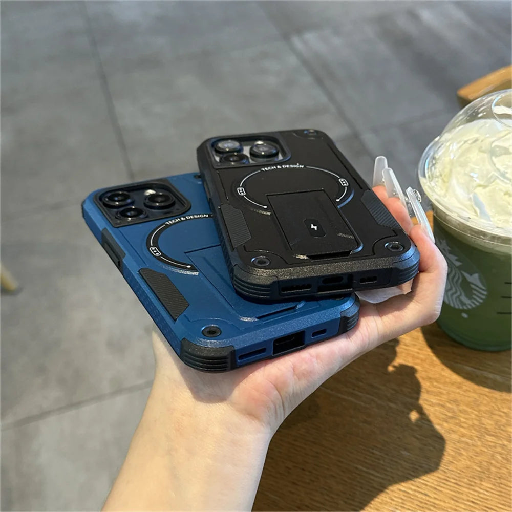 Matte Shockproof for Magsafe Case For iPhone Cover