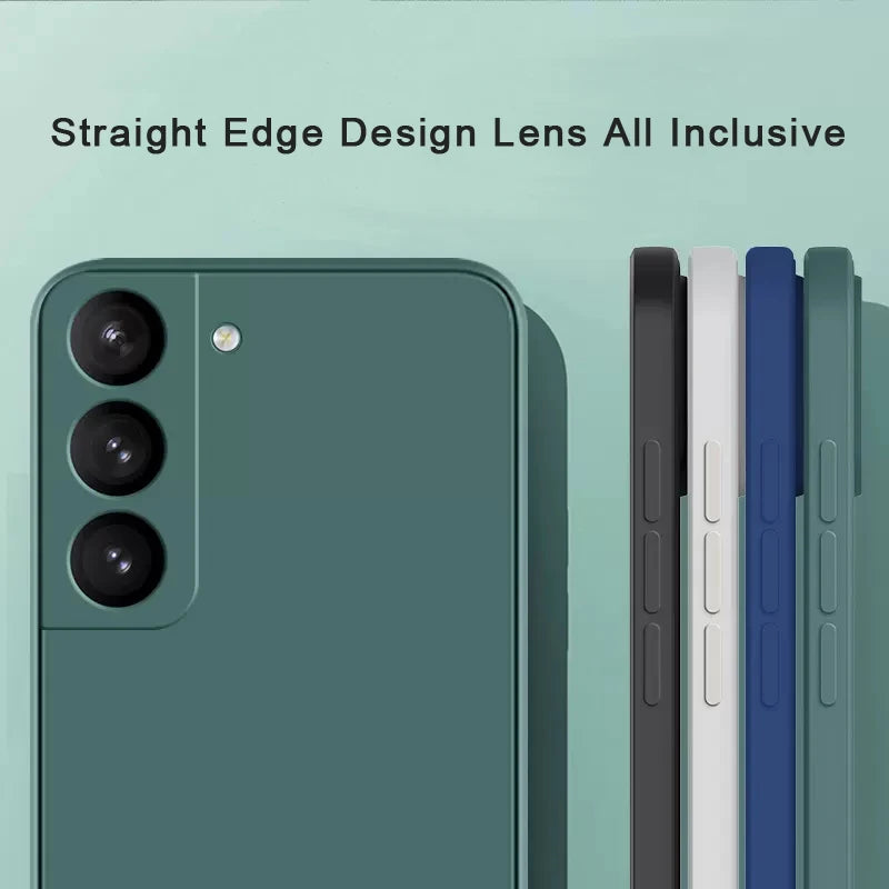 Silicone Case For Samsung Galaxy S20 FE S21 Ultra S10 Plus S23 S22 Soft Cover