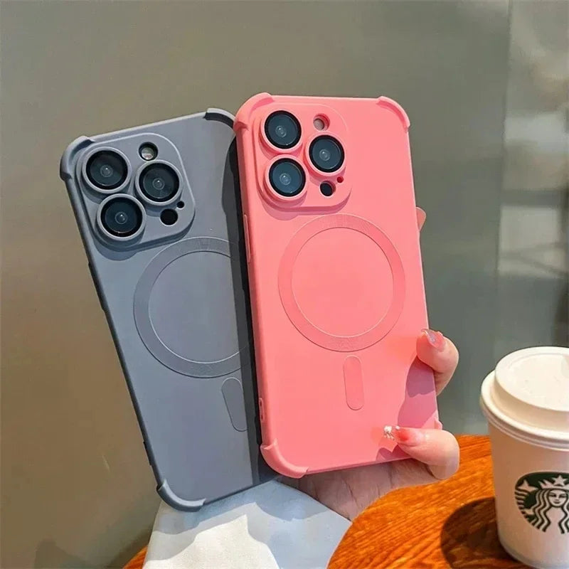 Silicone Shockproof Soft Case For iPhone