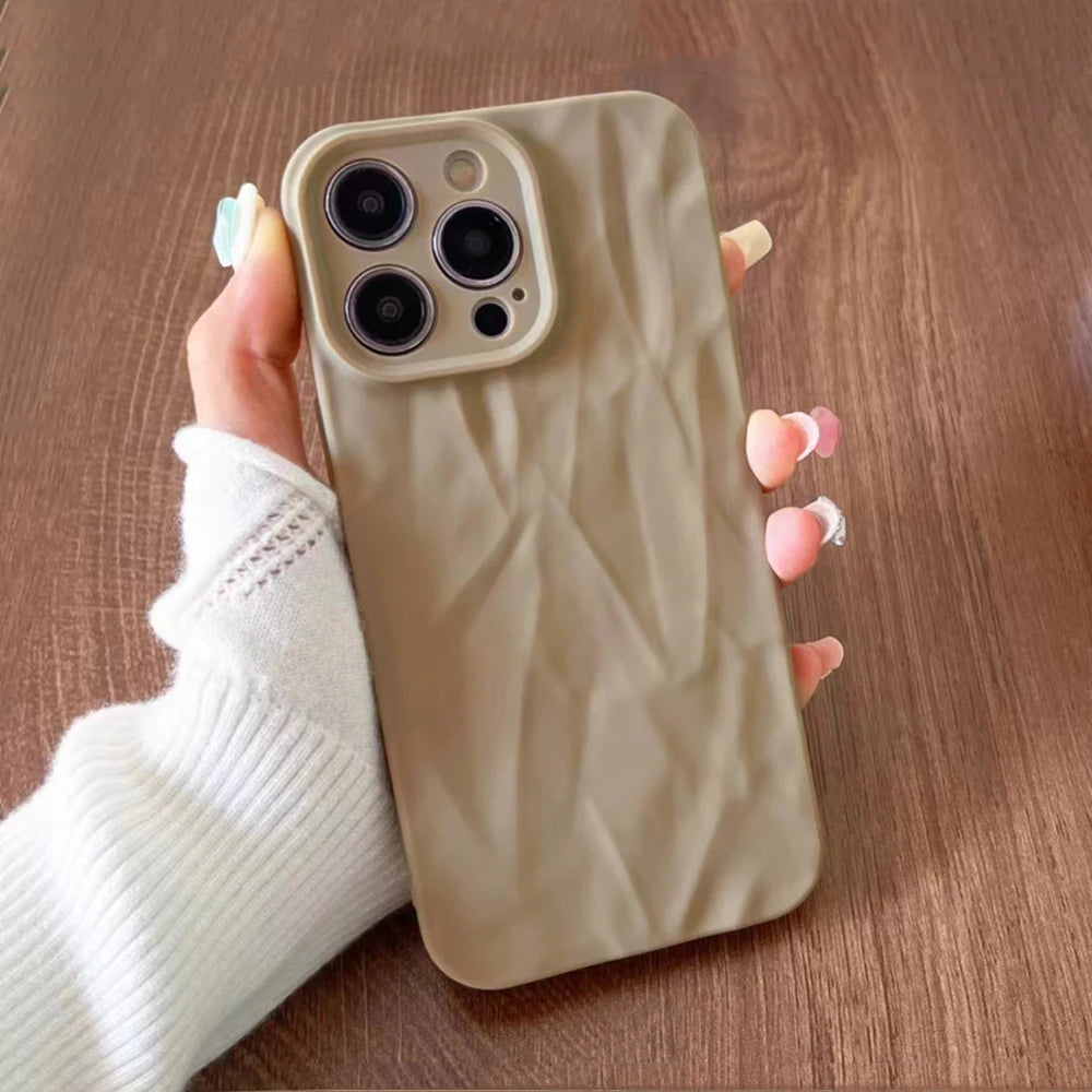 Silicone Wrinkle Phone Case