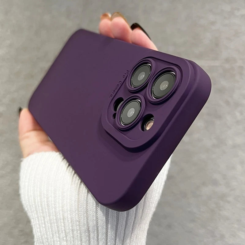 Soft Matte Purple Phone Case