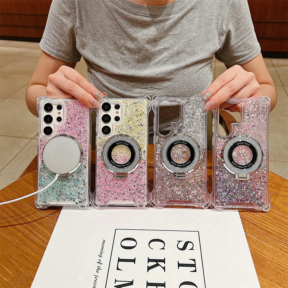 Magnetic Stand Case for Samsung Galaxy Cover