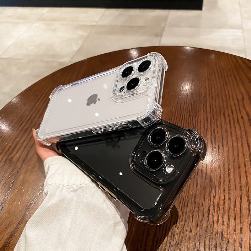 iPhone 15 14 13 12 Transparent Acrylic Case