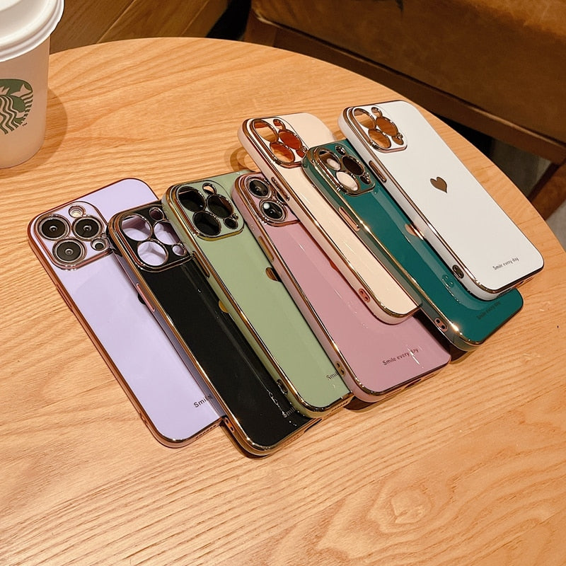 Case For iPhone 12 13 14 Pro Max Plus Shockproof Silicone Cover