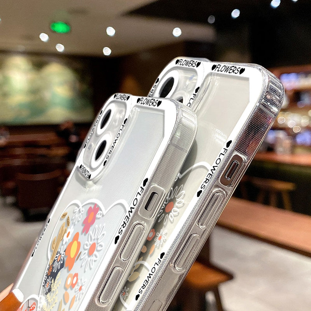 Phone Case For iPhone Case iPhone 13 12 14 Pro Max Plus 12 13 Clear Cover