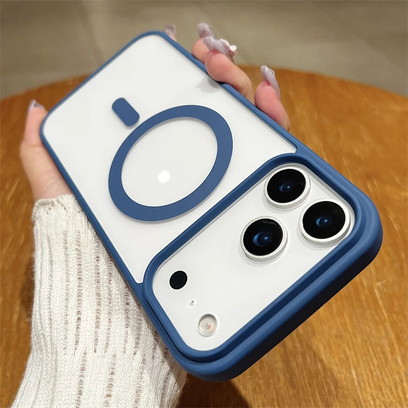 Magsafe Magnetic Transparent Hard Back Cover
