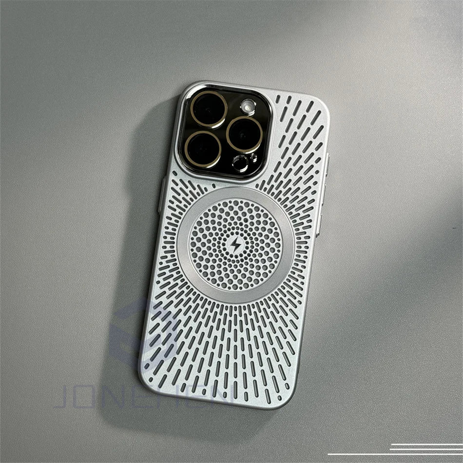 Luxury Heat Dissipation Magsafe Case
