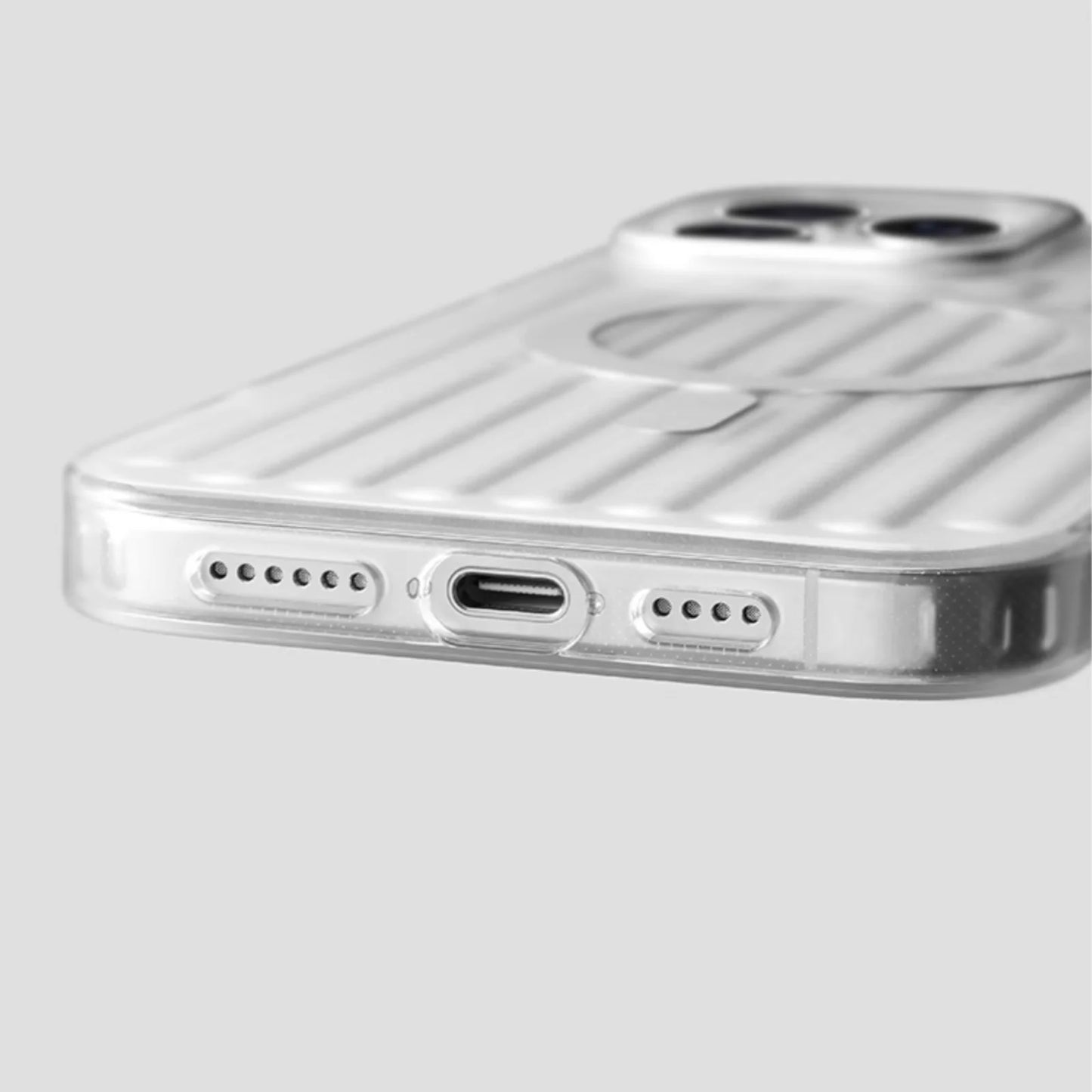 MagSafe Stripe Magnetic Simple Shockproof Case