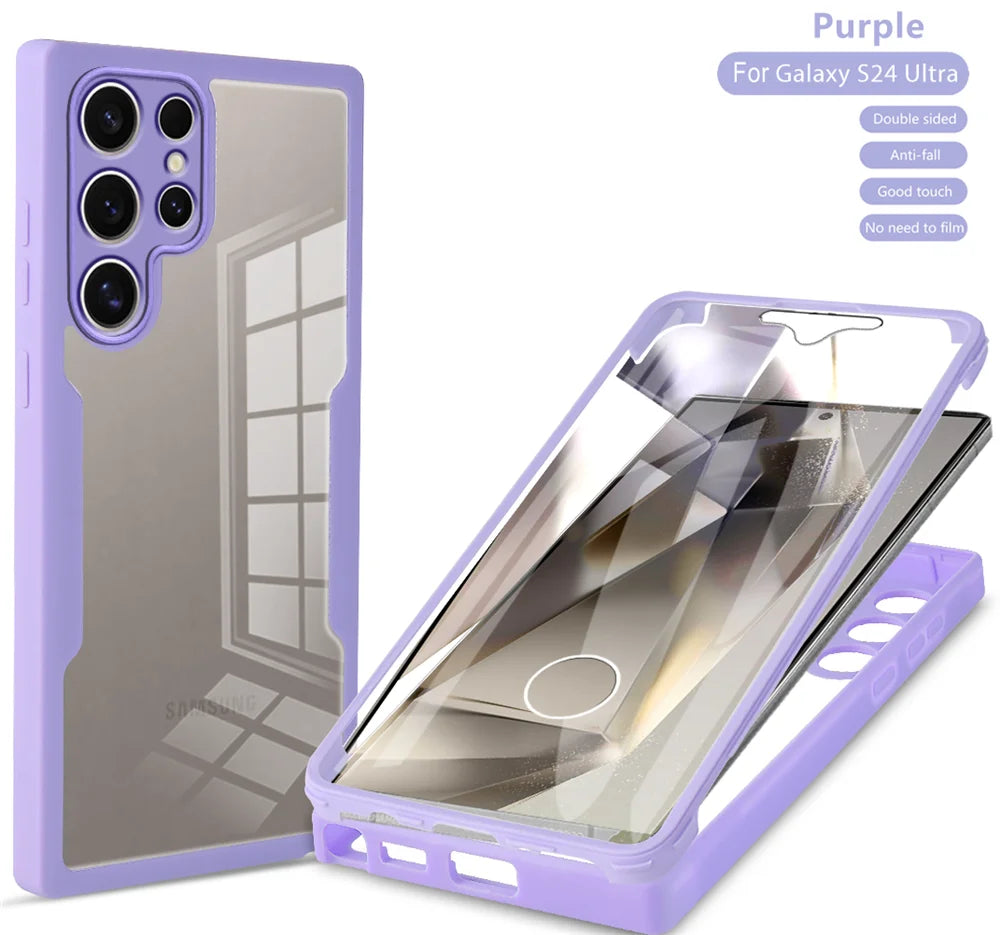 Protection Clear Case For Samsung Cover