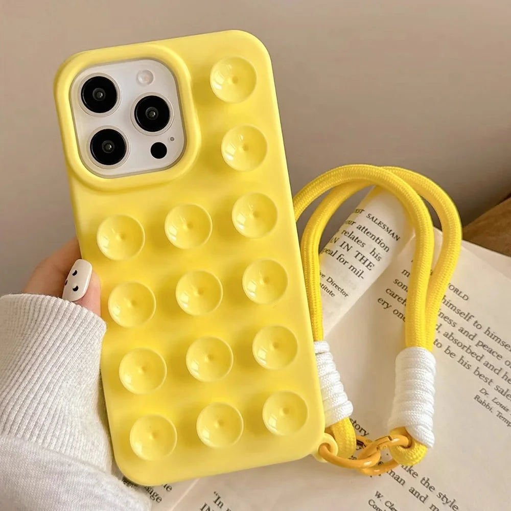 Suction Transparent Shockproof Phone
Cover