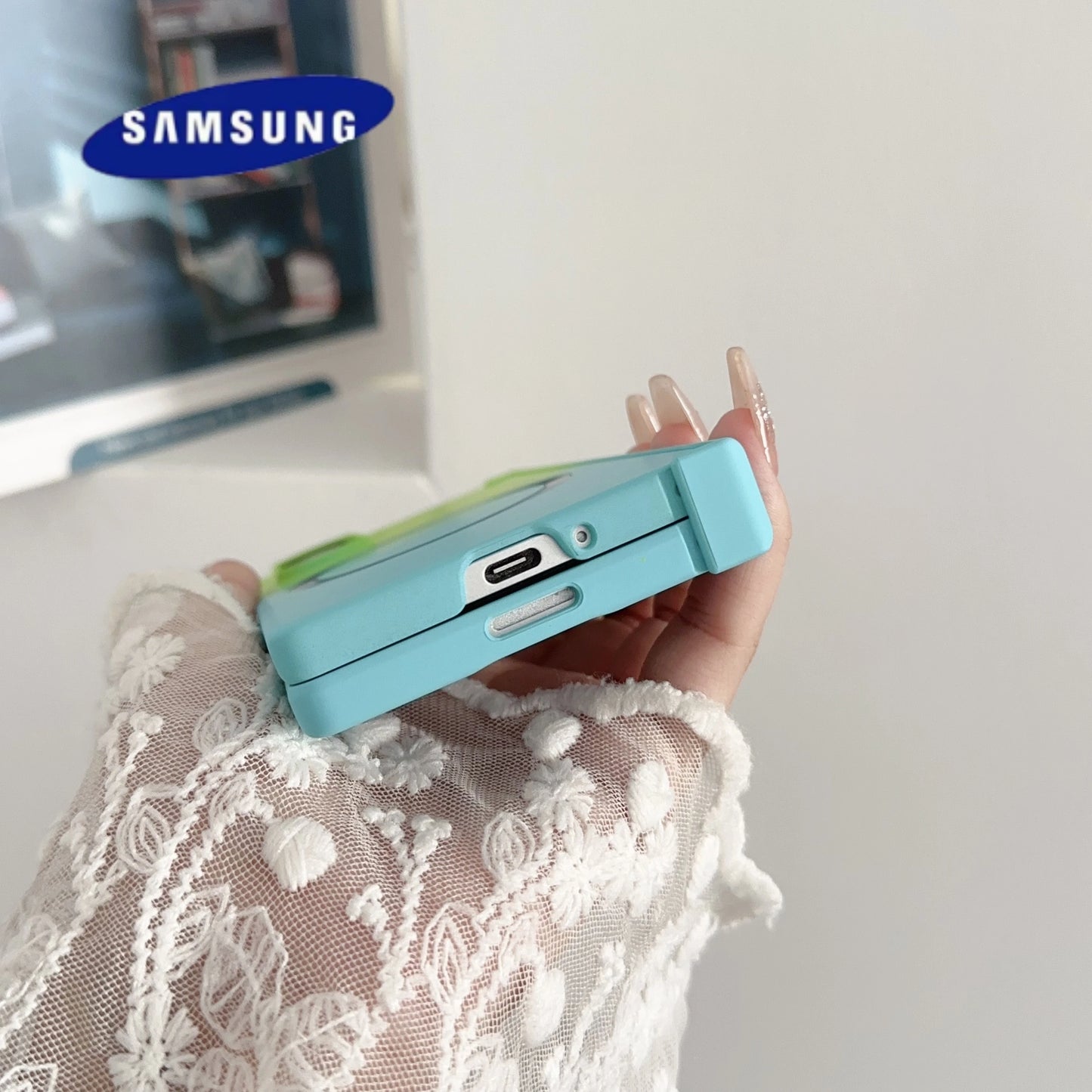 Magnetic Wireless Charge Case For Samsung Galaxy Fold