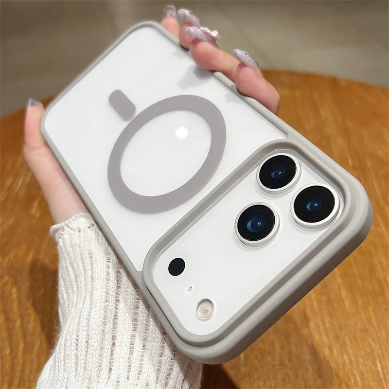Magsafe Magnetic Transparent Hard Back Cover