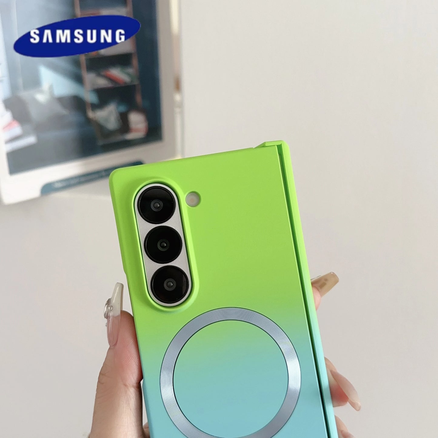 Magnetic Wireless Charge Case For Samsung Galaxy Fold