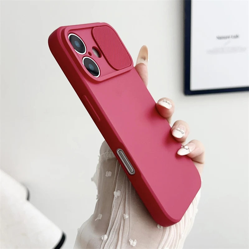Slide Camera Lens Protection Case