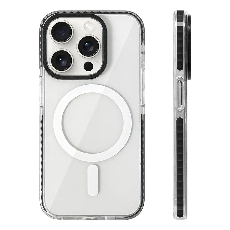 Neon Color Clear Magsafe Case for iPhone