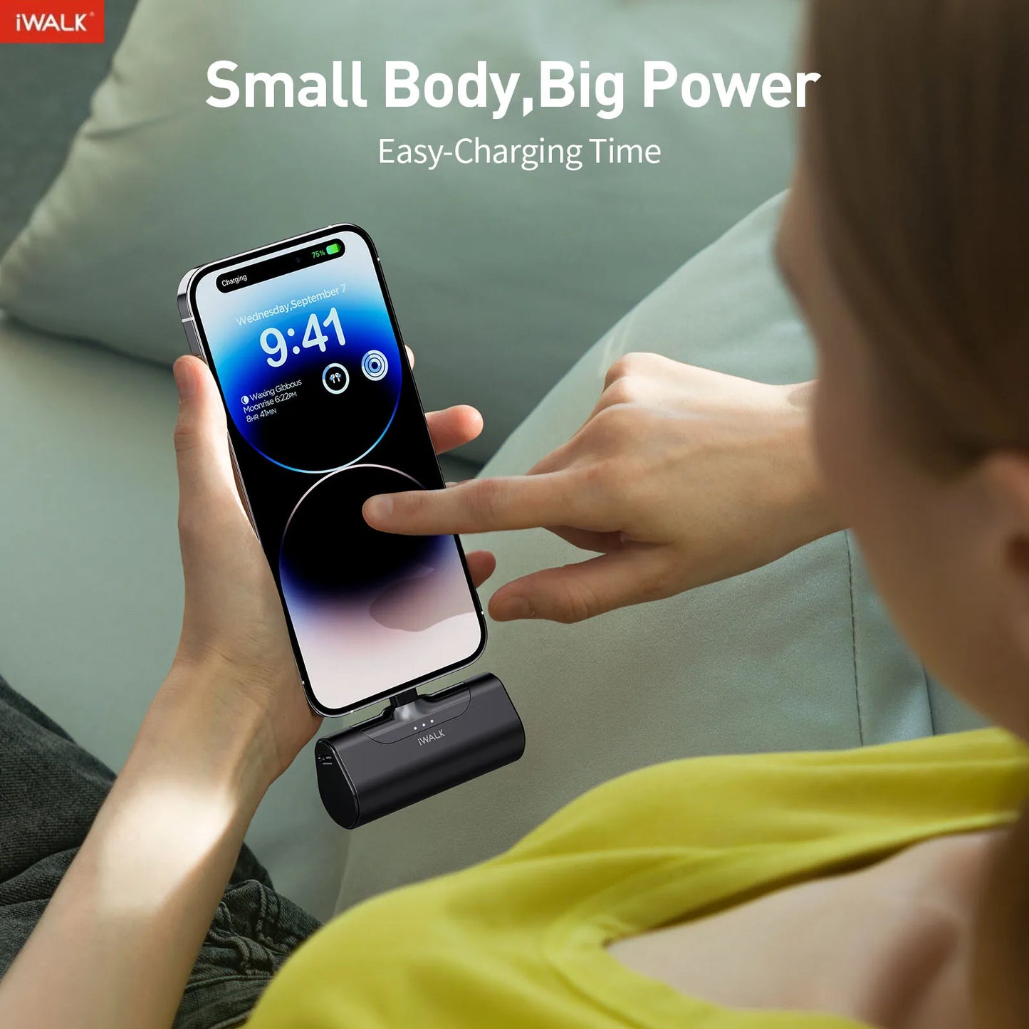 Portable Charger for iPhone Power Bank 4500mAh Fast Charging Battery Pack