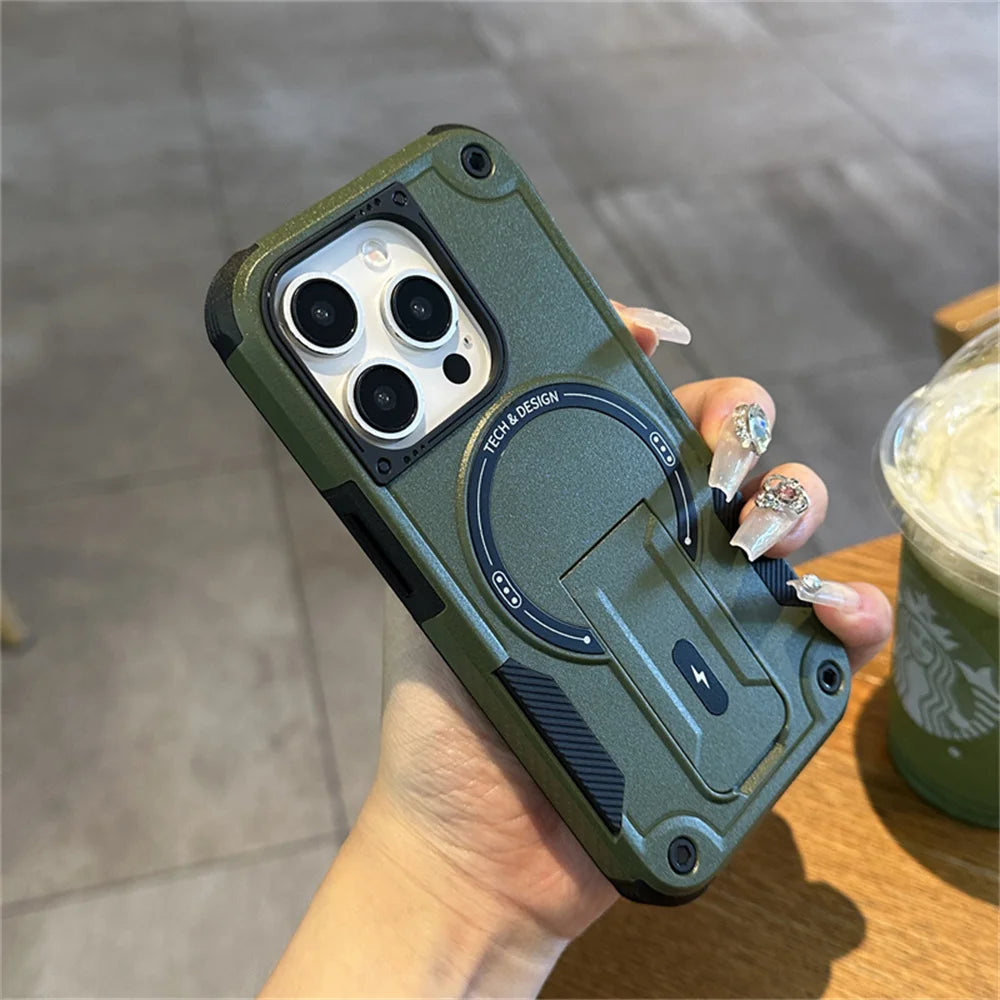 Matte Shockproof for Magsafe Case For iPhone Cover