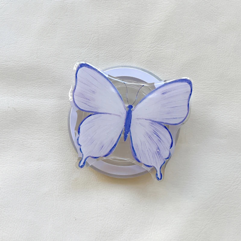 Cute Butterfly Magsafe Magnetic Phone Griptok Phone Holder Stand