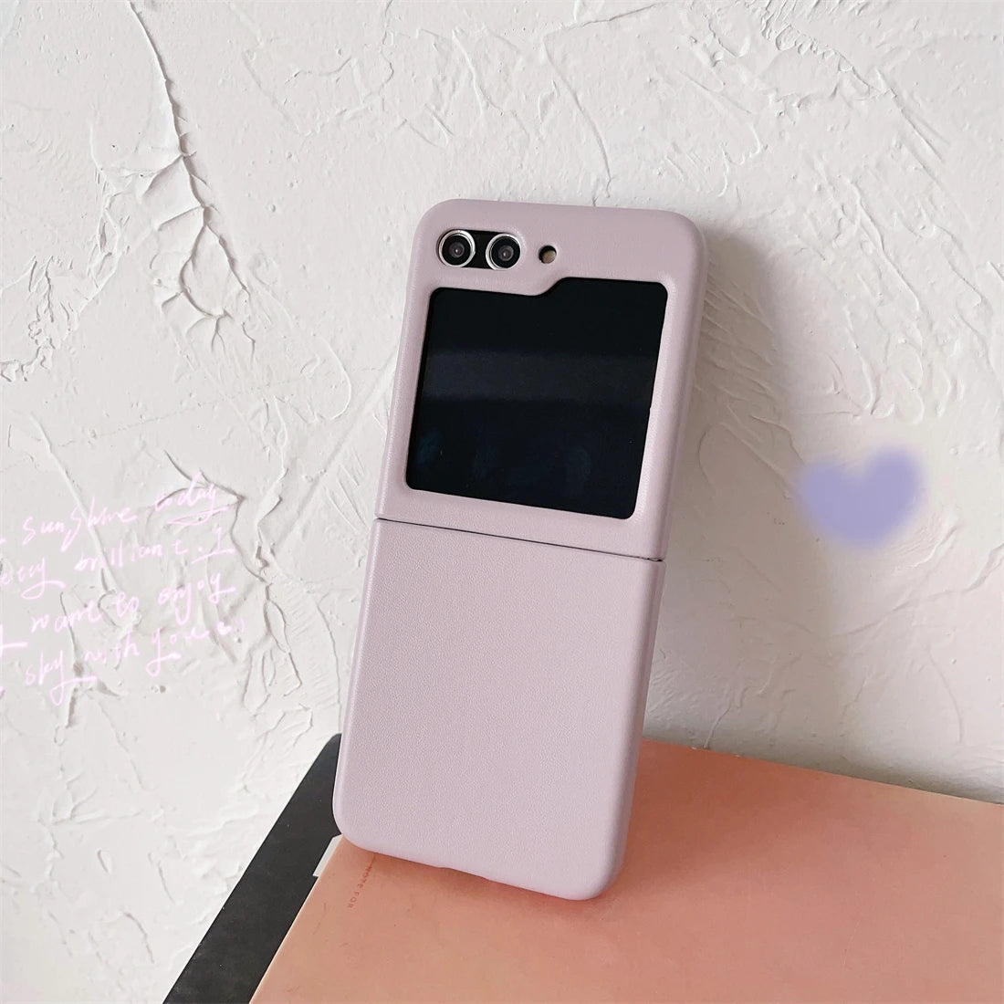 Leather Phone Case For Samsung Galaxy Z Flip