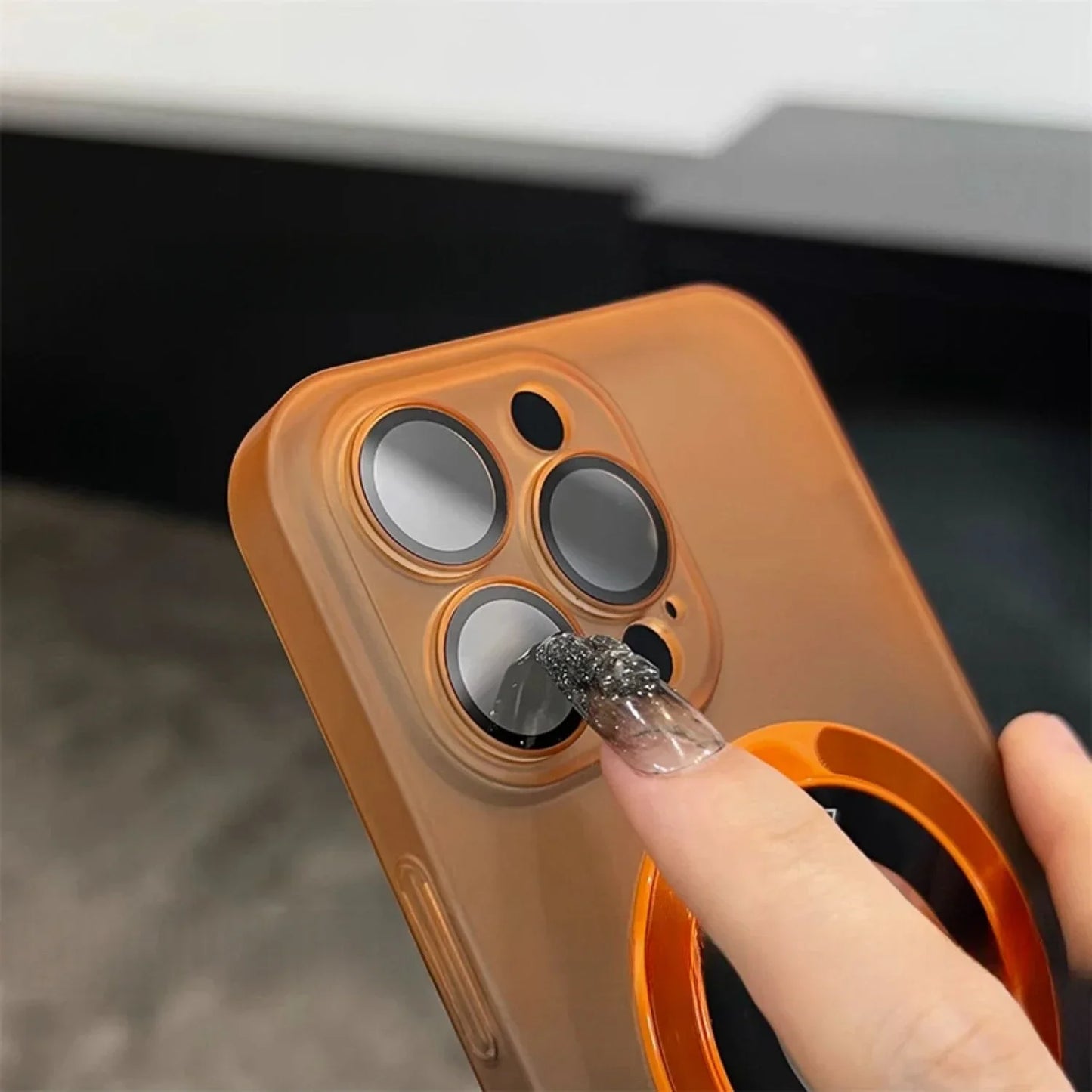 Magsafe Bracket Case for iPhone Stand Holder Cover