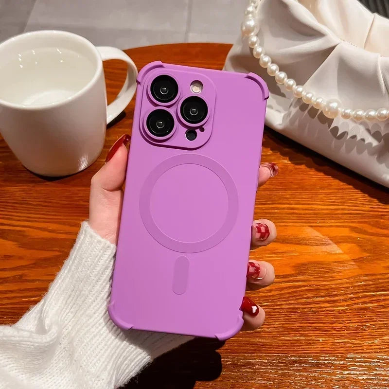 Silicone Shockproof Soft Case For iPhone